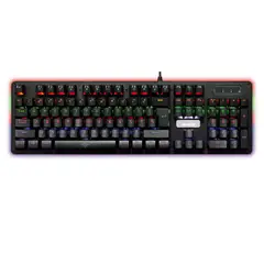 REPTILEX - Teclado Gamer Pro Mecanico Retroiluminacion