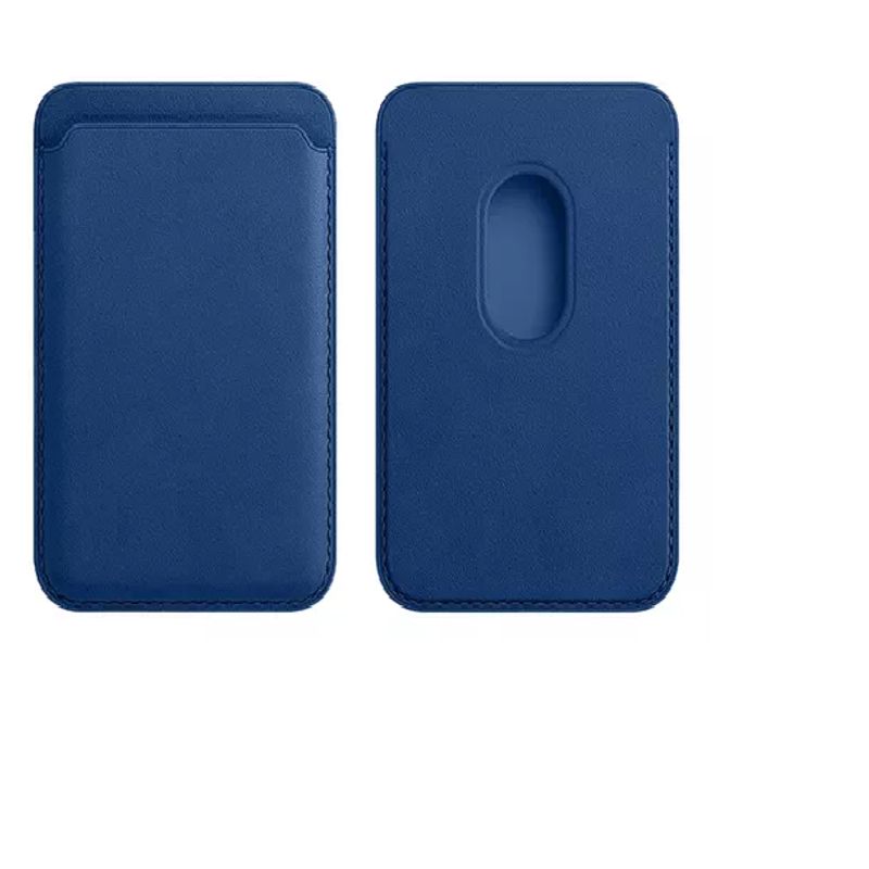 GENERICO - Tarjetero Magnético De Cuero Para iPhone Compatible Magsafe
