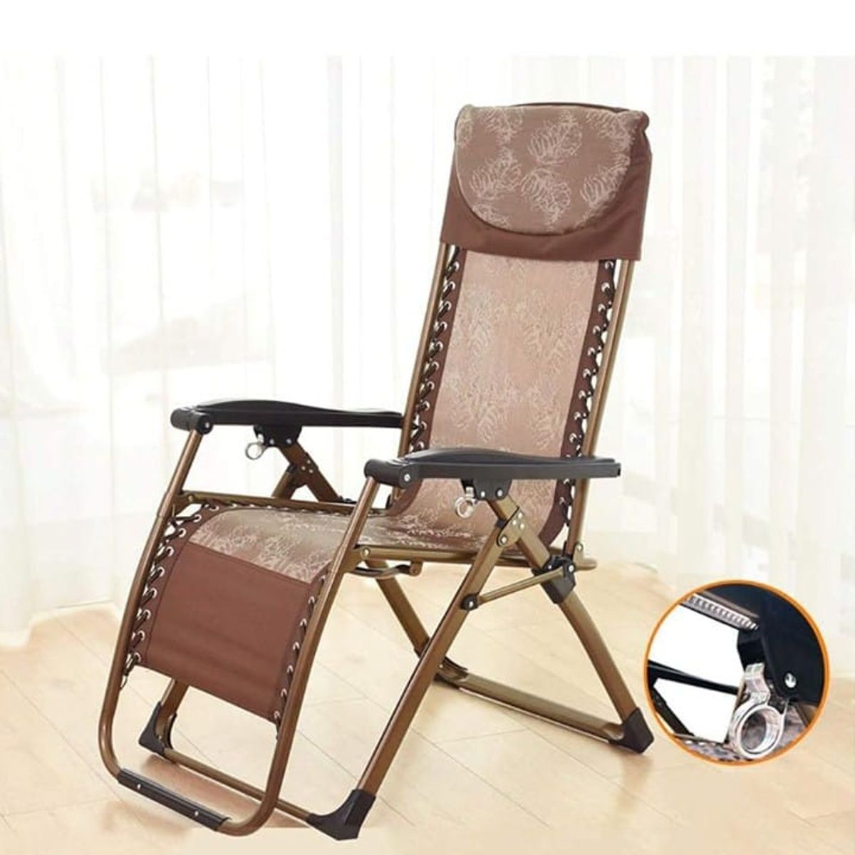 GENERICO - Pack de 2 sillas reposeras reclinable