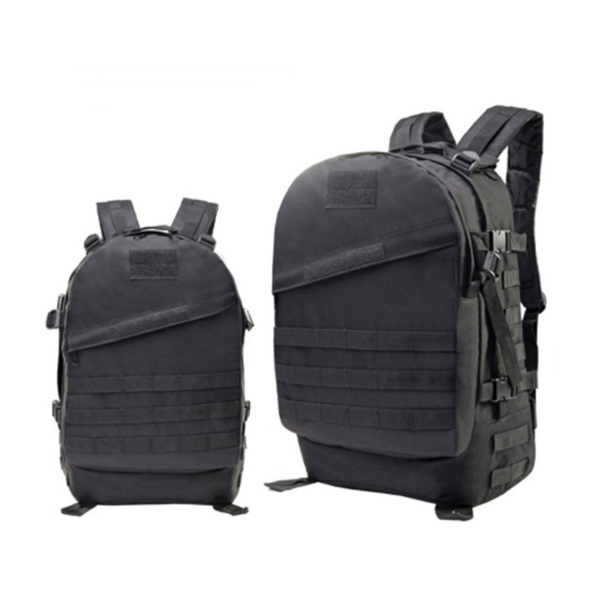 GENERICO - Mochila Viaje De 40 Litros Trekking Camping Negro