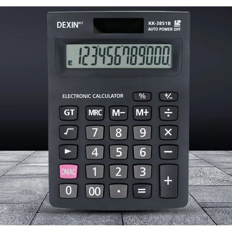 GENERICO - Calculadora multifuncion 12 de digitos