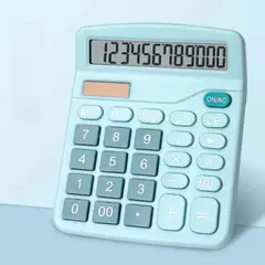 GENERICO - Calculadora multifuncion de 12 digitos verde