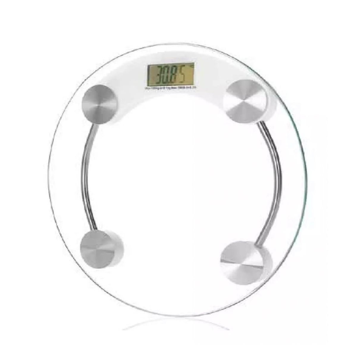 GENERICO - Balanza Digital Vidrio Templado 180 Kg