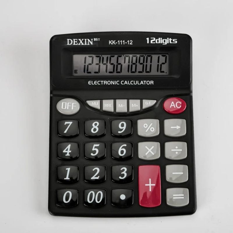 GENERICO - Calculadora multifuncion de 12  digitos