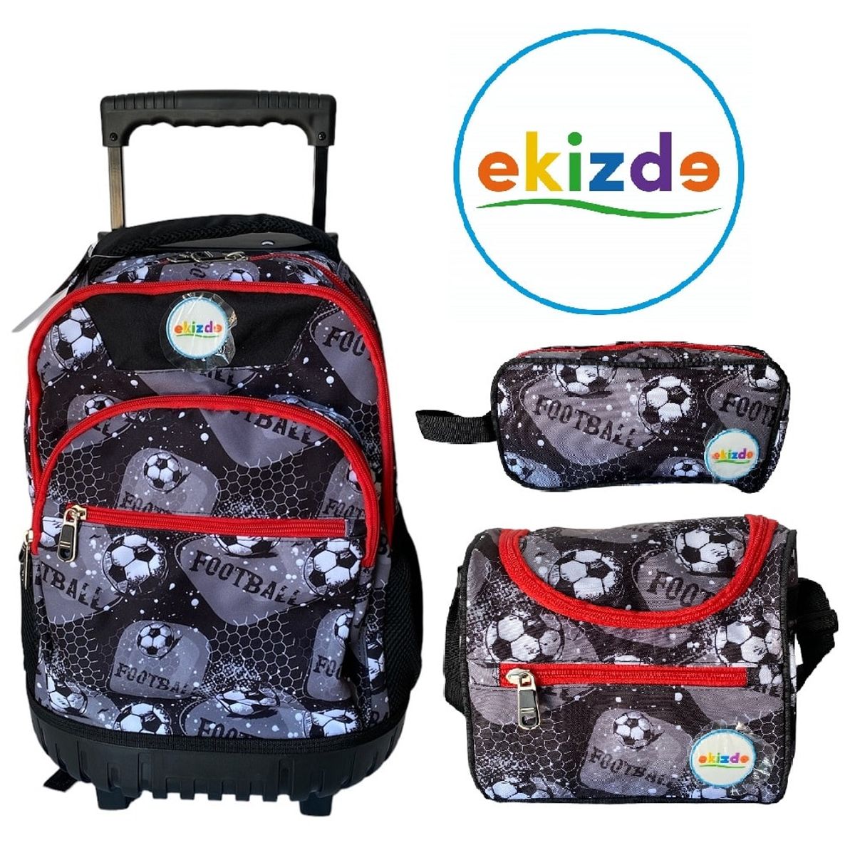 EKIZDE - PACK ESCOLAR 3PCS EKIZDE REFORCED