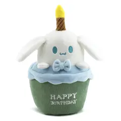 GENERICO - Peluche Cinnamoroll 20cm Feliz Cumpleaños Con Sonido