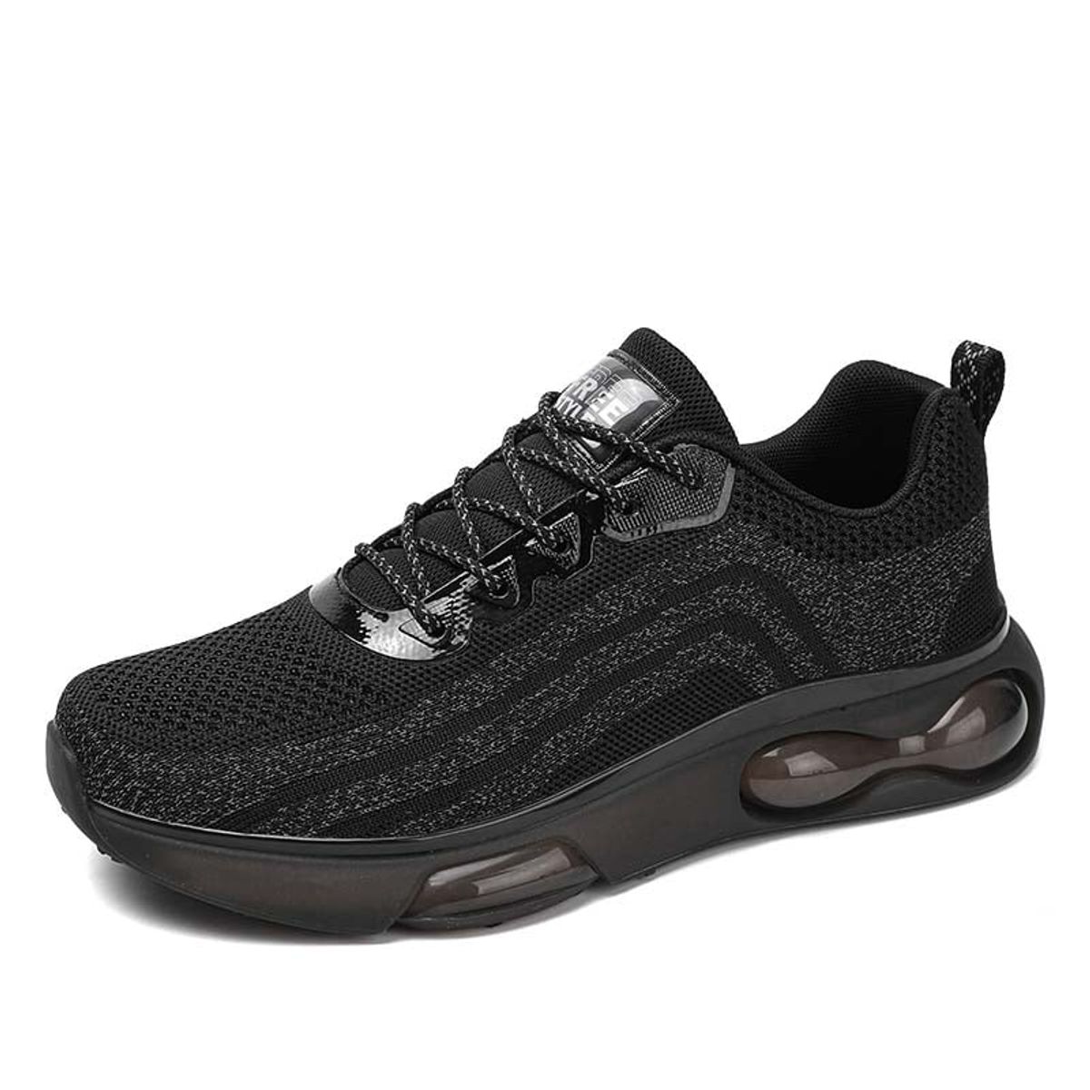 SHANDIAN - Zapatillas Running Hombre Gris