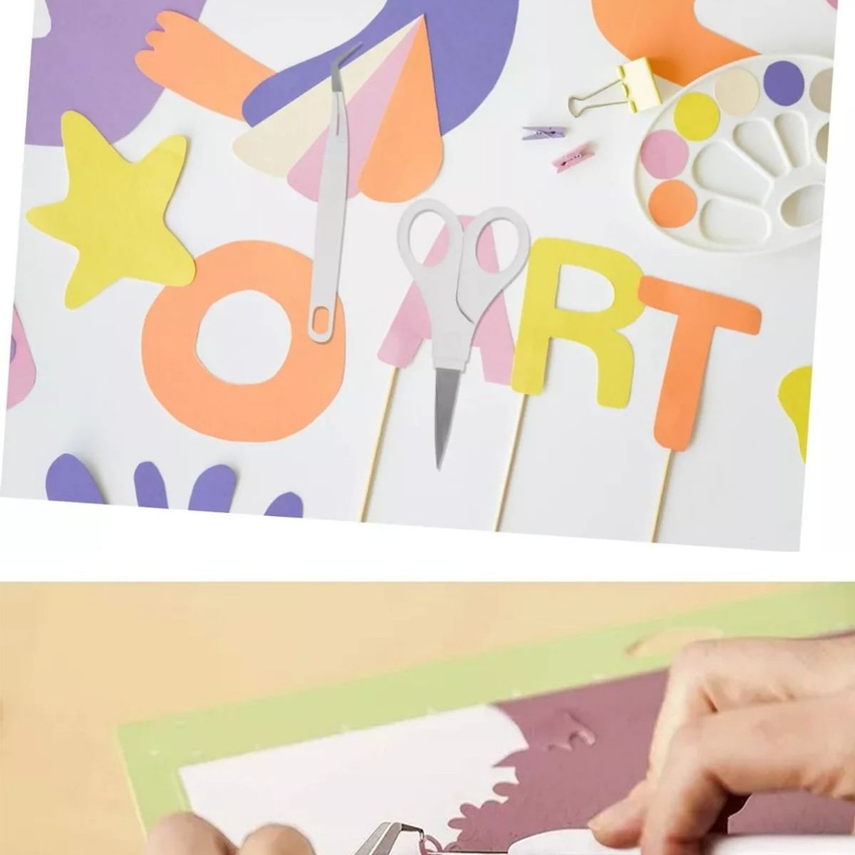 KUANGYE - Juego De Herramientas Manualidades Vinilo Papel Cricut Cameo