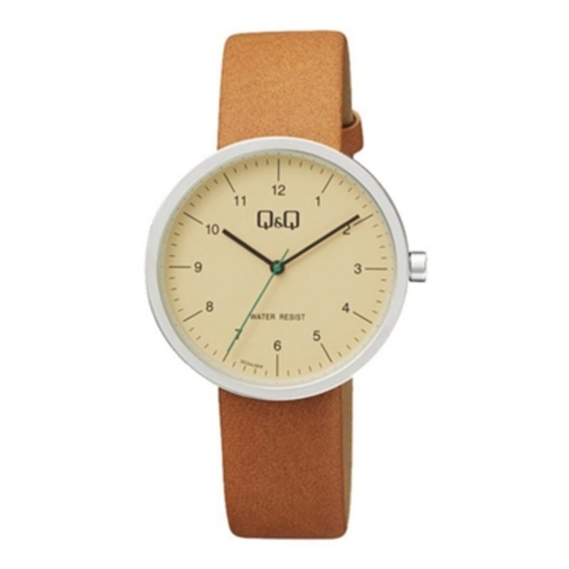 Q&Q - Reloj Qc24j305y Mujer Analogo Cuero Q&Q