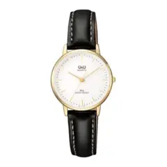 Q&Q - Reloj Qz01j101y Mujer Analogo Cuero