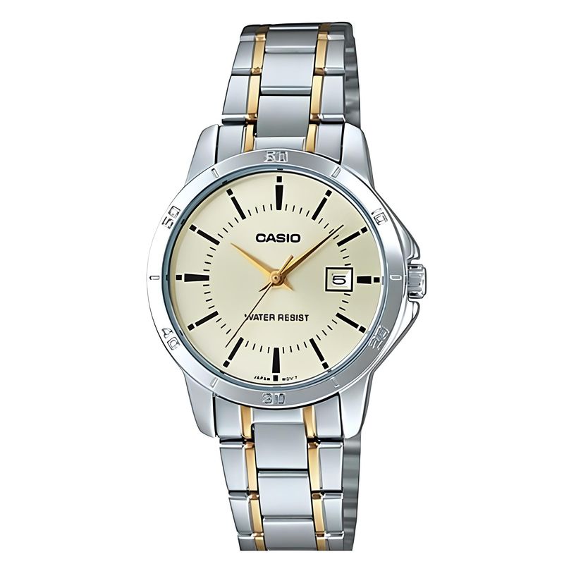 CASIO - Reloj Ltp-V004sg-9a Mujer Analogo Metal CASIO