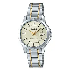 CASIO - Reloj Ltp-V004sg-9a Mujer Analogo Metal
