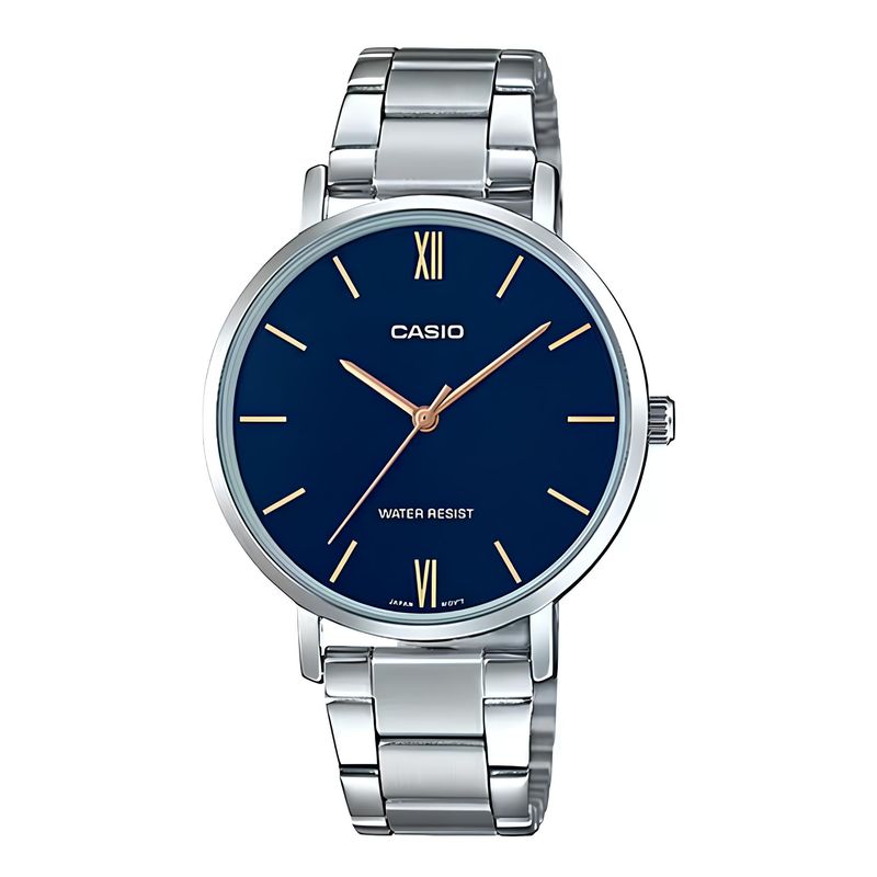 CASIO - Reloj Ltp-Vt01d-2b Mujer Analogo Metal CASIO