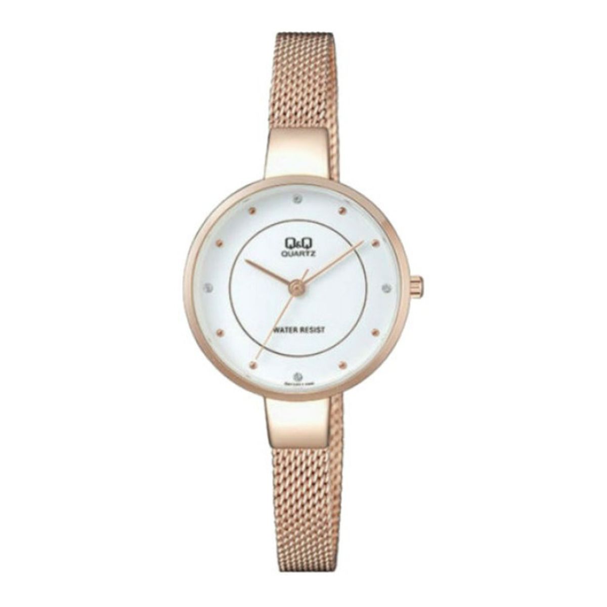 Q&Q - Reloj Qa17j011y Mujer Analogo Metal Q&Q