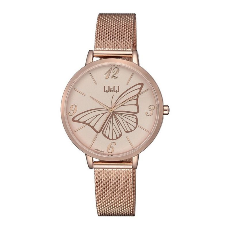 Q&Q - Reloj Qb57j005y Mujer Analogo Metal Q&Q