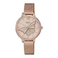 Q&Q - Reloj Qb57j005y Mujer Analogo Metal