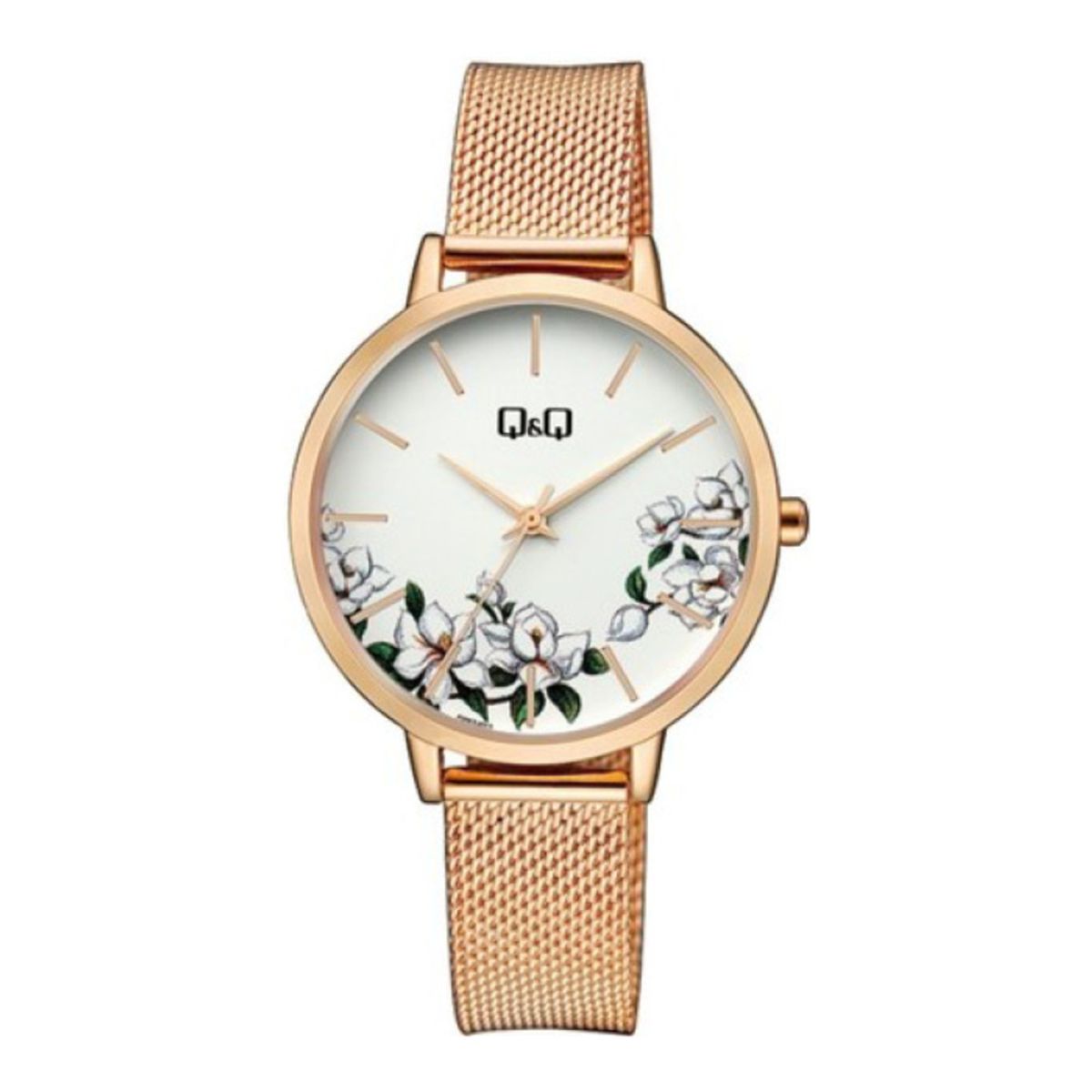 Q&Q - Reloj Qz67j011y Mujer Analogo Metal Q&Q