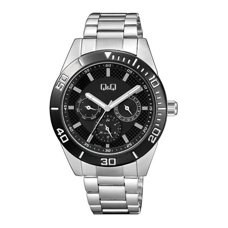 Q&Q - Reloj Aa42j402y Hombre Analogo Metal Q&Q