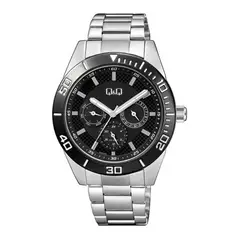 Q&Q - Reloj Aa42j402y Hombre Analogo Metal
