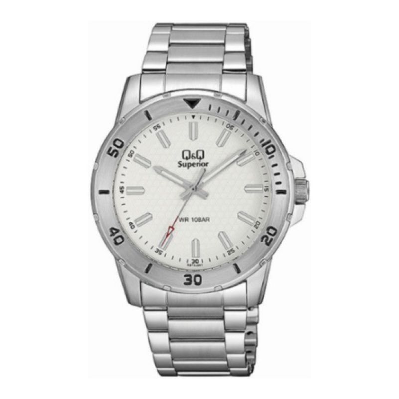 Q&Q - Reloj S372j201y Hombre Analogo Metal Q&Q