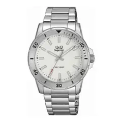 Q&Q - Reloj S372j201y Hombre Analogo Metal