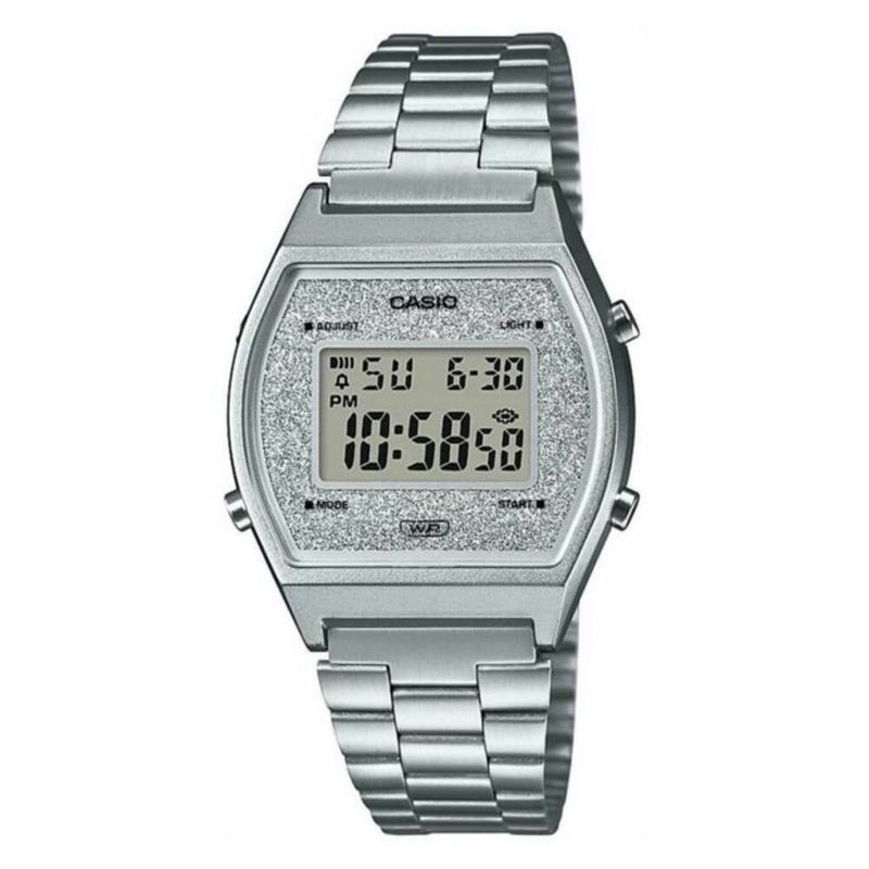 CASIO - Reloj B-640wdg-7 Vintage Digital Metal CASIO