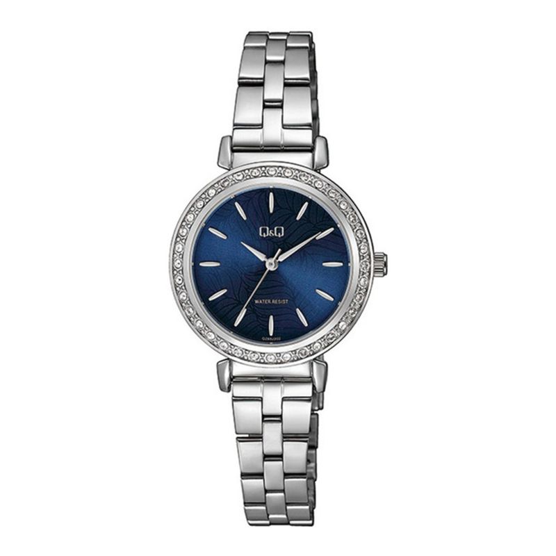 Q&Q - Reloj Qz89j202y Mujer Analogo Metal Q&Q