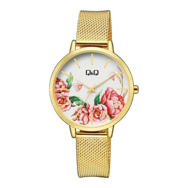 Q&Q - Reloj Qz67j021y Mujer Analogo Metal Q&Q