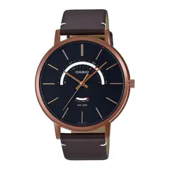 CASIO - Reloj Mtp-B105rl-1av Hombre Analogo Cuero