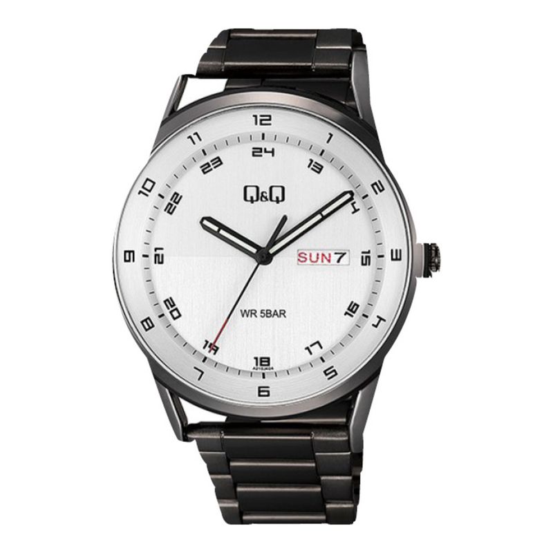 Q&Q - Reloj A210j404y Hombre Analogo Metal Q&Q