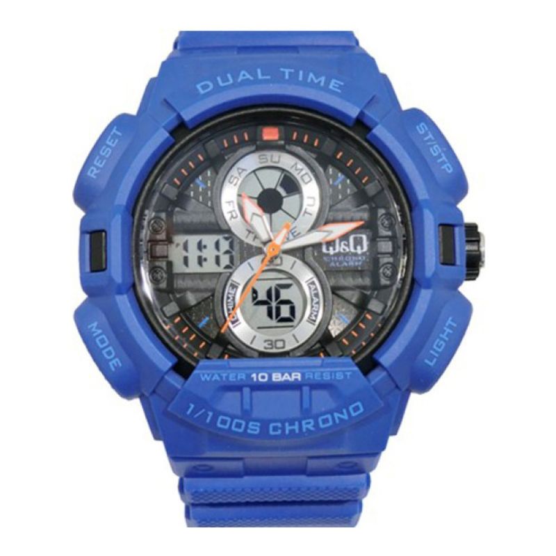 Q&Q - Reloj Gw81j805y Hombre Analogo Digital Resina Q&Q