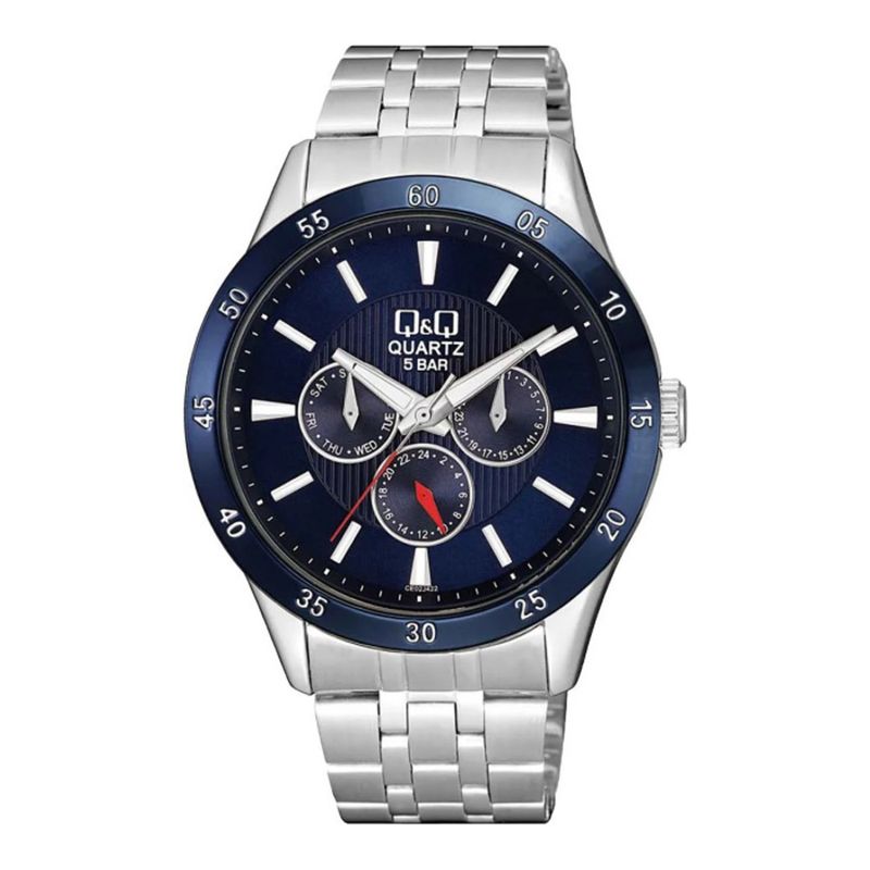 Q&Q - Reloj Ce02j422y Hombre Analogo Metal Q&Q