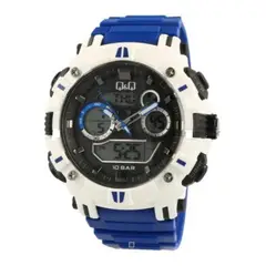Q&Q - Reloj Gw88j801y Hombre Analogo Digital Resina