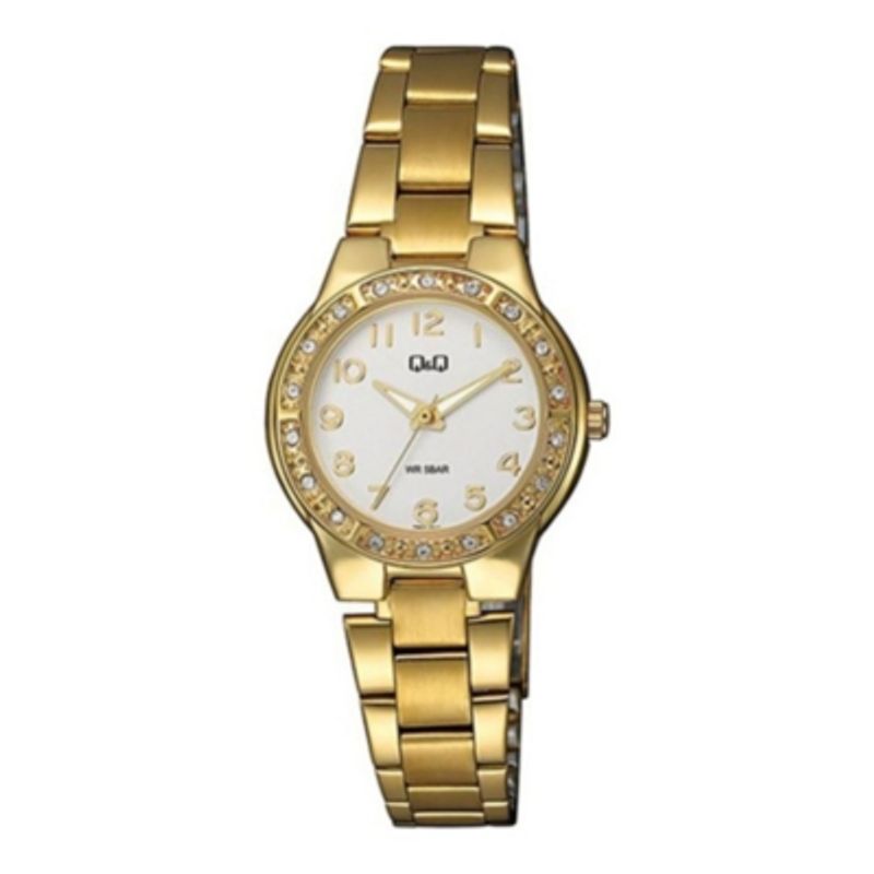 Q&Q - Reloj Q691j014y Mujer Analogo Metal Q&Q