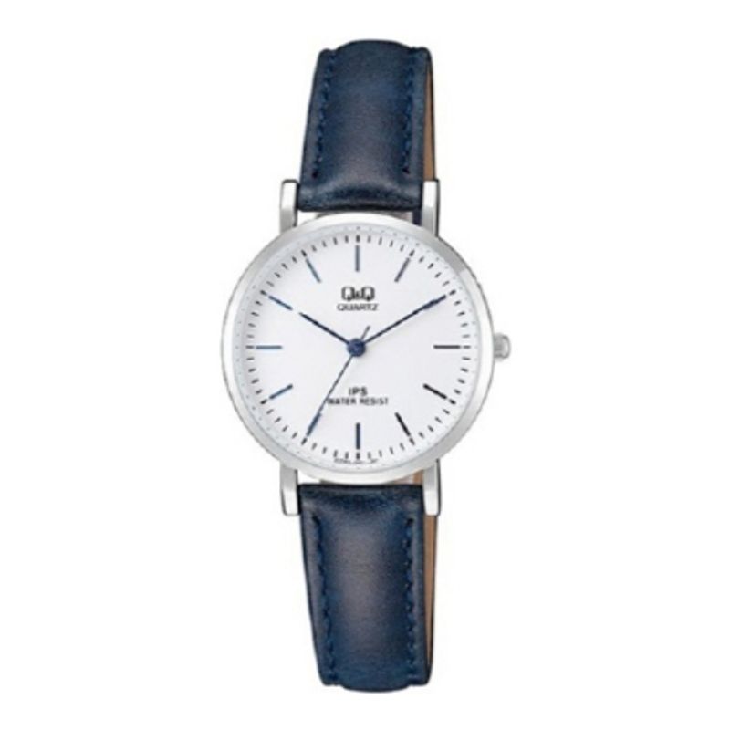 Q&Q - Reloj Qz03j301y Mujer Analogo Cuero Q&Q
