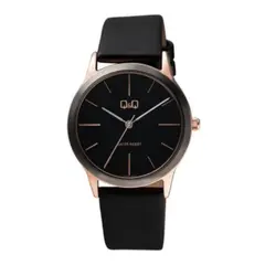 Q&Q - Reloj Qb36j502y Hombre Analogo Cuero
