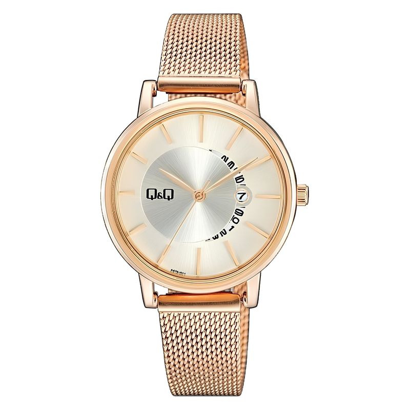Q&Q - Reloj A479j011y Mujer Analogo Metal Q&Q