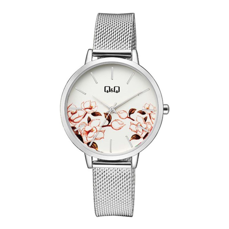 Q&Q - Reloj Qz67j221y Mujer Analogo Metal Q&Q