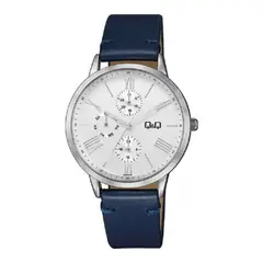 Q&Q - Reloj Aa37j307y Mujer Analogo Cuero