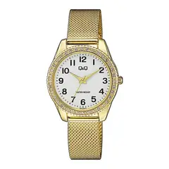 Q&Q - Reloj Q67a-004py Mujer Analogo Metal