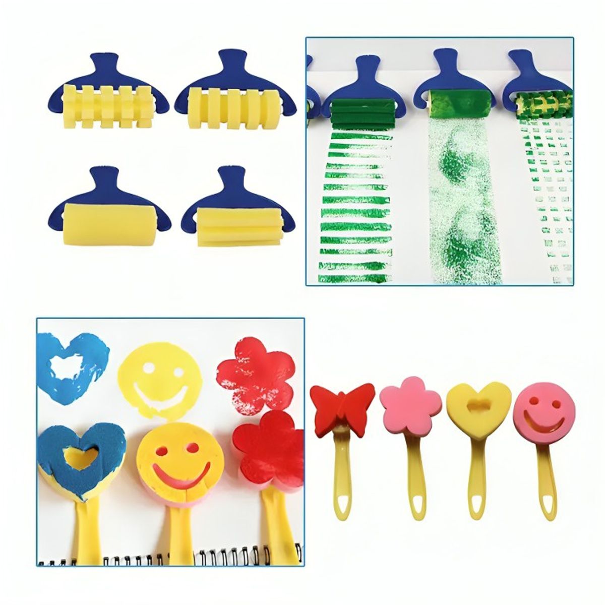 OEM - Set 29 Esponja Cepillo Brocha Pincel Para Pintarpintura Arte