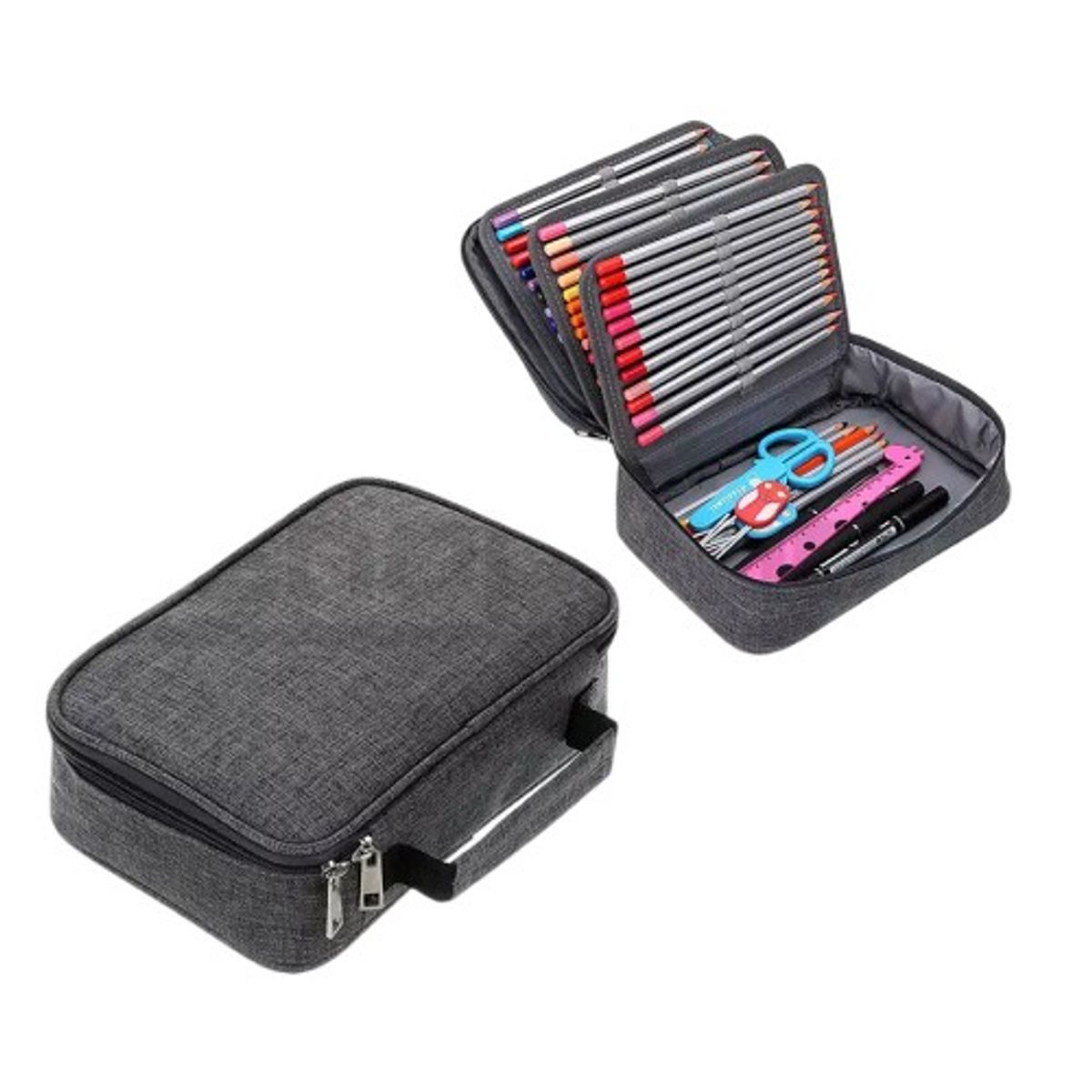 OEM - Estuche Para Lápices 72 Ranuras Lapiceras Organizador