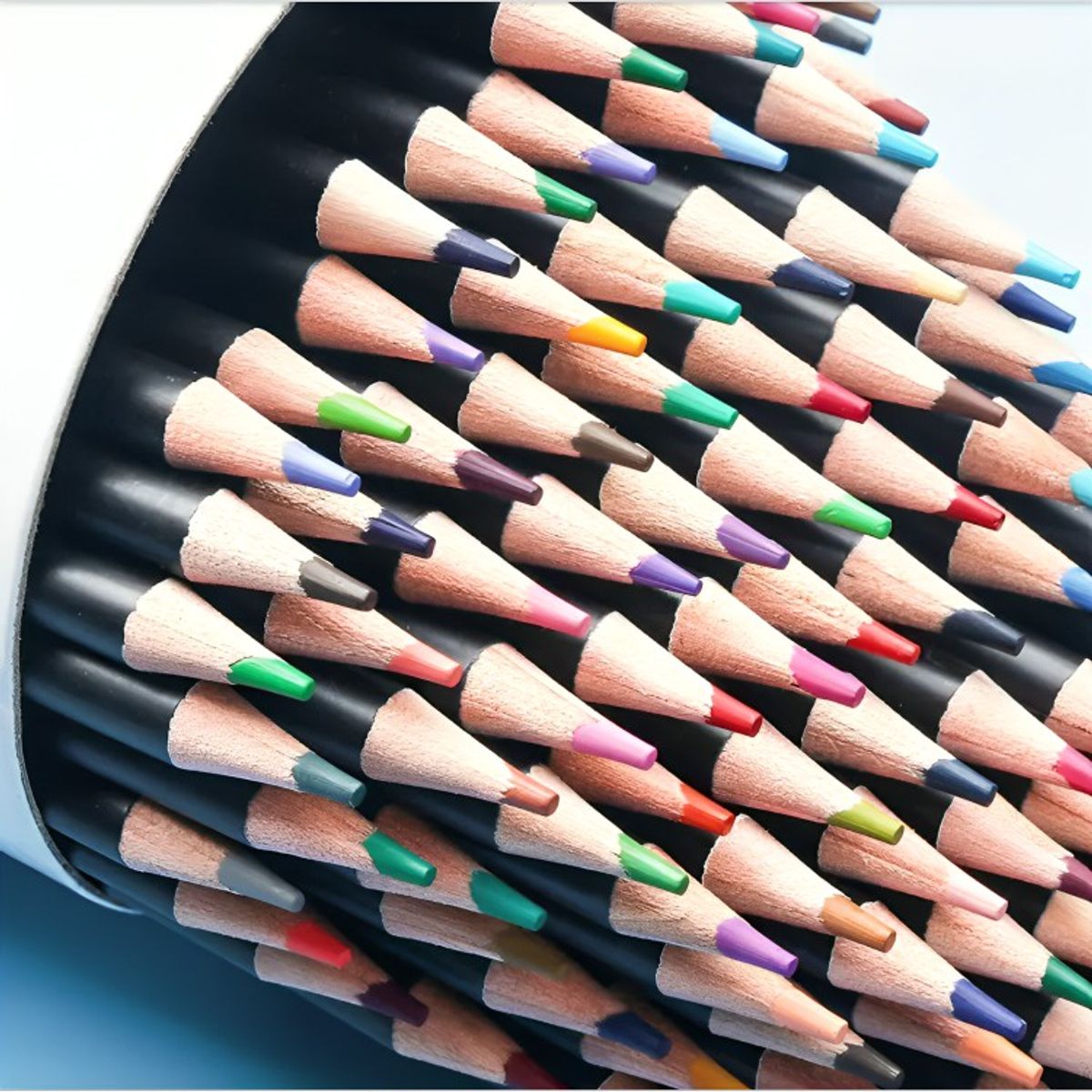 OEM - Set 120 Lapices Color Profesional Dibujo Caja Cilindrico