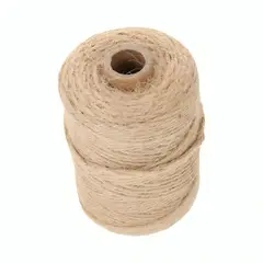 OEM - Cuerda Cañamo Yute 300 Mts 3 Mm Soga Decoración Artesanías.