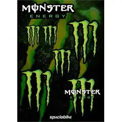 GENERICO - Kit de stickers Monster