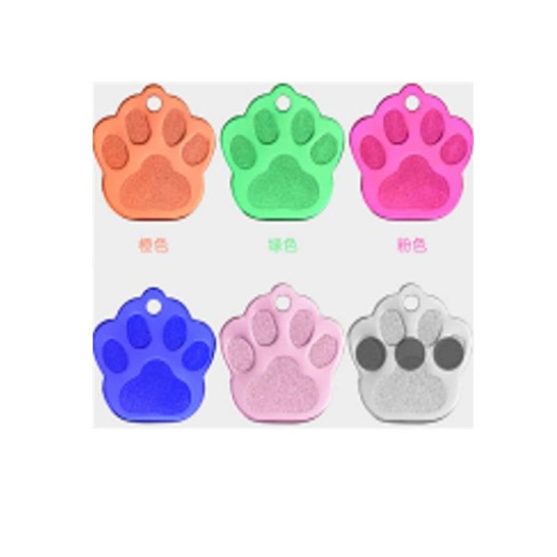 GENERICO - 12 Placas Para Perros Gatos Identificación Colores Surtidos