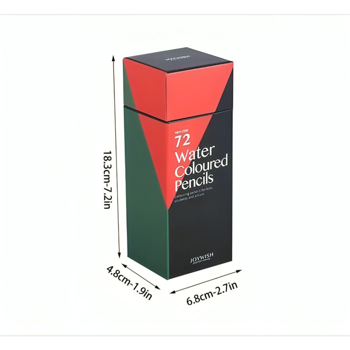 OEM - Juego De 72 Lapices De Colores Solubles En Agua