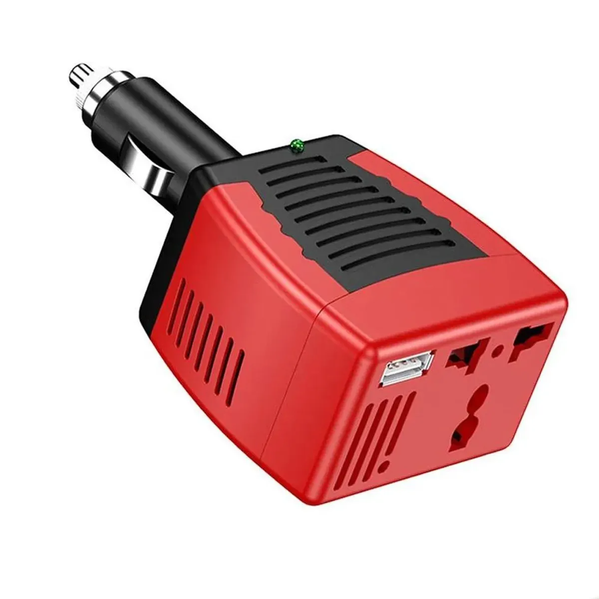 GENERICO - Inversor 150w 12v Ac Conector Universal + Puerto Usb