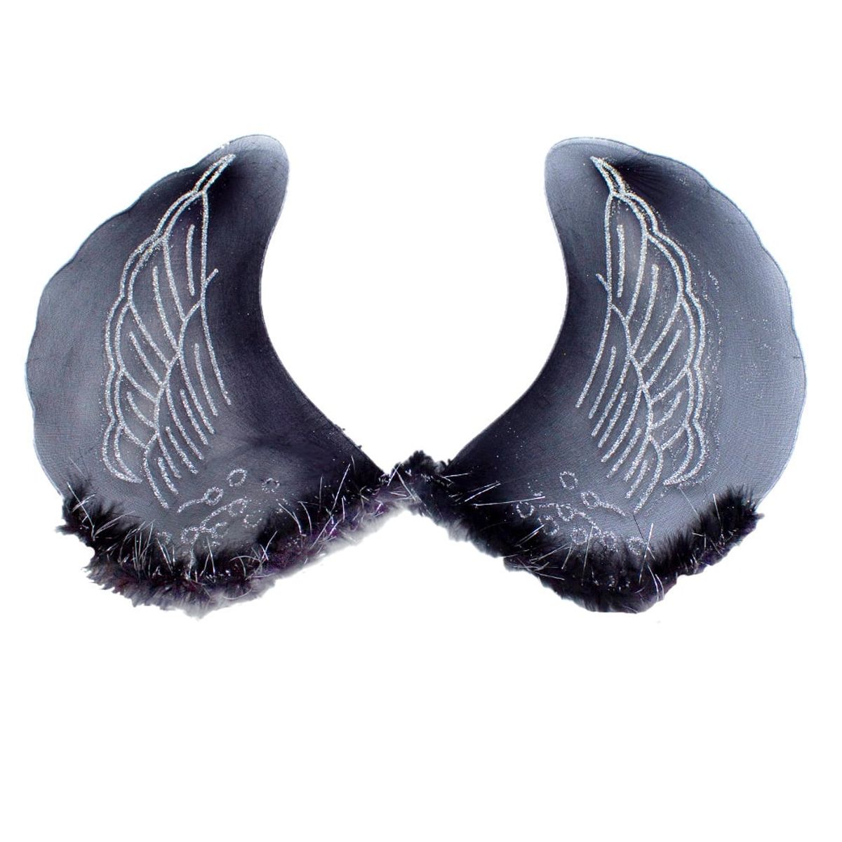 GENERICO - ALAS ANGEL NEGRO X1 UNI