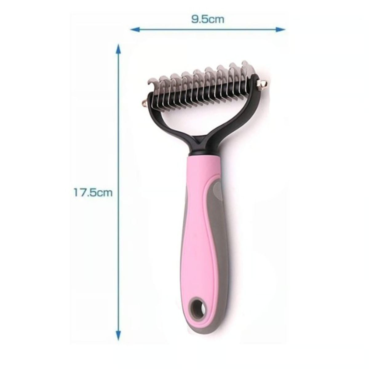 GENERICO - Cepillo Elimina Nudos Y Pelo Muerto Deslanador Razas Grandes